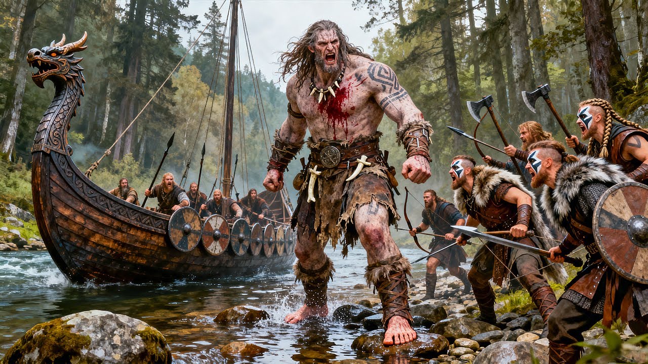 【映画紹介】バイキングたちは巨人を殺して勝利したと思ったが、その巨人の隠し子が帰還し、残虐な復讐で彼らの一族を皆殺しにした。