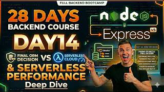 Day 14: The Final ORM Decision &amp; Serverless Performance | Backend Bootcamp