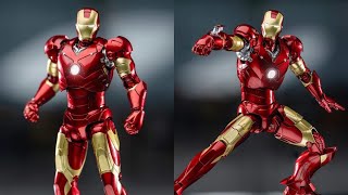 New iron man dlx action figure threezero in hand images by robdtoys