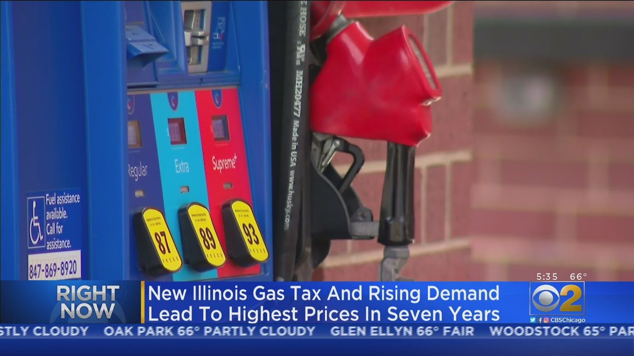 New Illinois Gas Tax And Rising Demand Lead To Highest Prices In 7