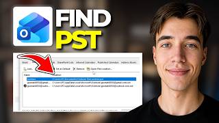 How To Find Outlook PST File On Windows 2026 | Step By Step