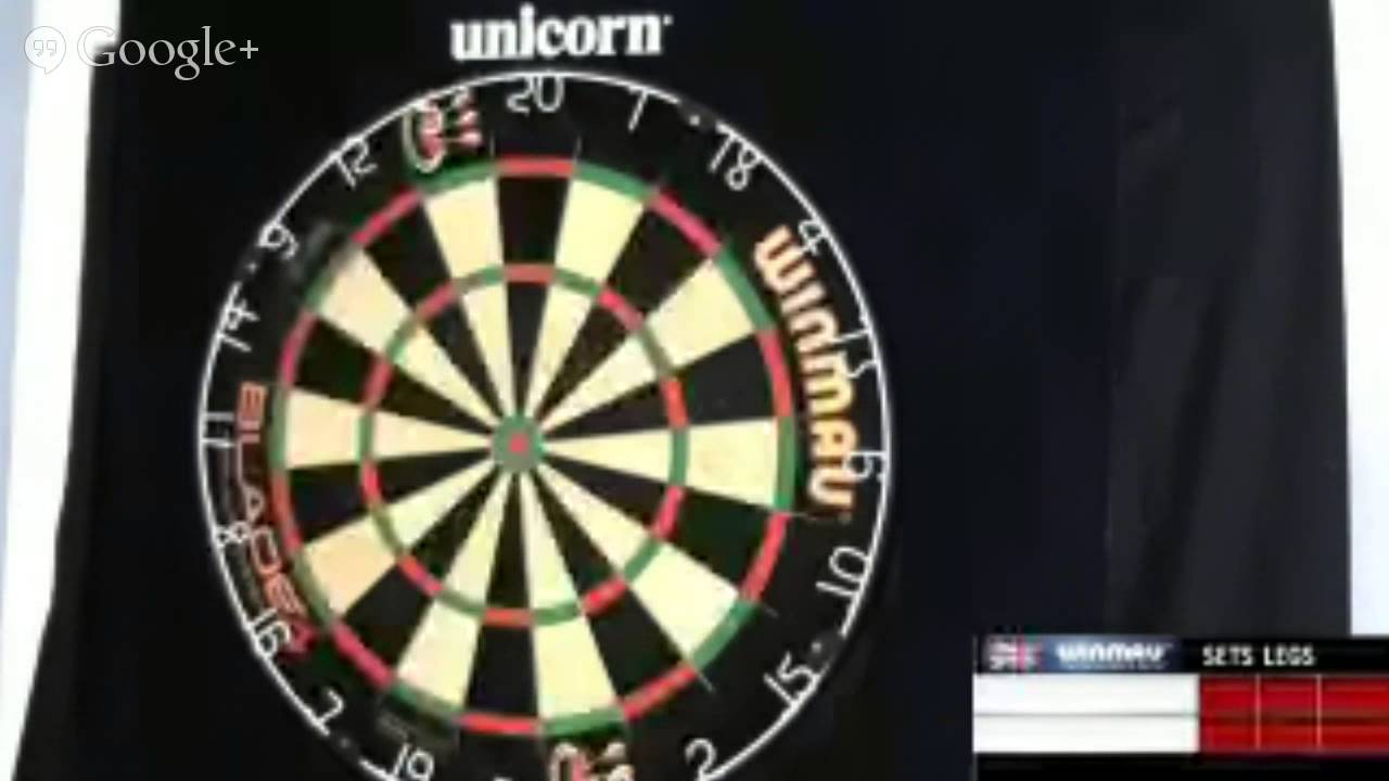 live darts YouTube