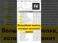 Секреты клавиши F4 #excel