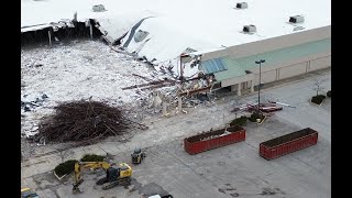 Demolition Of Americas First Super Kmart Building