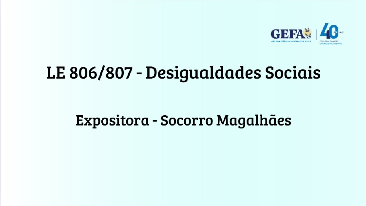 06/12/2025 - Desigualdades Sociais