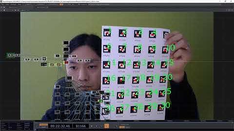 [test] OpenCV ArUco AR-marker detection in TouchDesigner