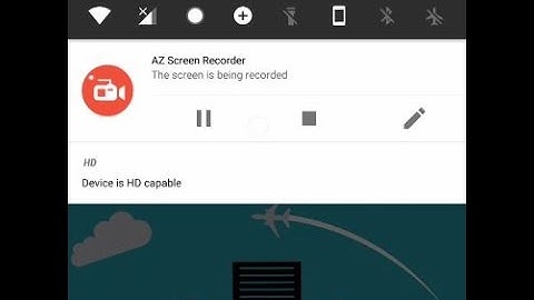 How to remove Device is HD capable notification alert