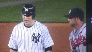 Russell Martin double to LF Braves vs Yankees June 18. 2012