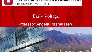 BJT Early Voltage