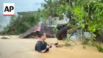 Typhoon Fung-wong displaces 1.4 million people in Philippines, killing at least 2