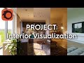 Complete Project - Interior Visualization 6/6: Post processing and LightMix