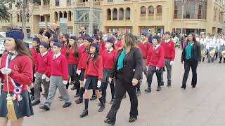 Día del Brigadista Escolar hermoso desfile en plaza de armas de La Serena.