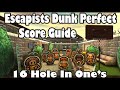 [Golf With Your Friends Dunk Guide] Escapists - ALL HOLES IN ONE!!!