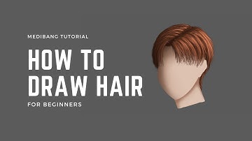 How to draw Hair | Medibang Paint