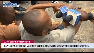 Bayelsa Police Parade 26 Suspects For Different Crimes