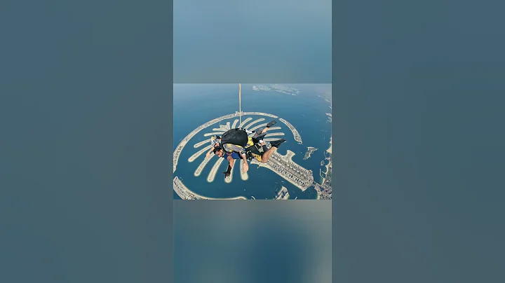 Thrilling Dubai Skydiving Adventure 2025 | Jaw-Dropping Views from 13,000ft! #skydiving