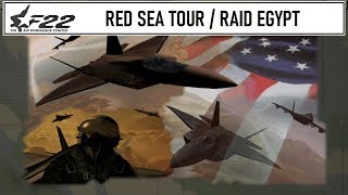 F-22 Air Dominance Fighter / Red Sea Tour / Raid Egypt screenshot 2