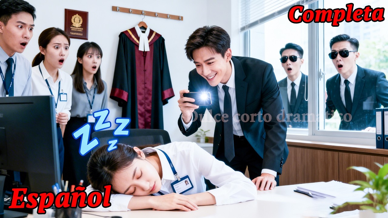 En Su Primer Día, La Abogada Durmió En La Oficina. El Ceo Serio Se Enamoró De Ella!