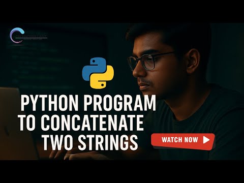Python Program to Concatenate Two Strings | Beginner-Friendly Tutorial | Technobrilliant Pune