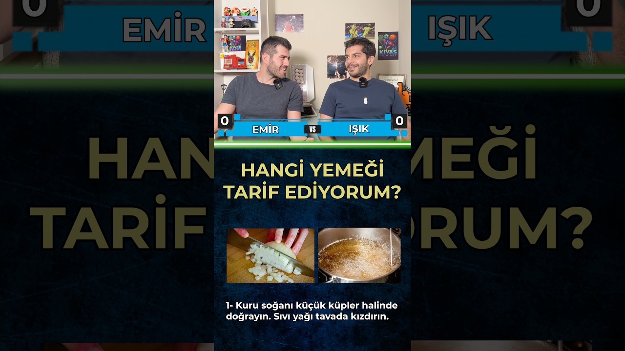 HANGİ YEMEĞİN TARİFİNİ ANLATIYORUM? #yemek #tarif #shorts