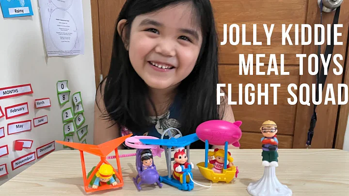 Jolly Kiddie Meal Toys Flight Squad (September 2022)