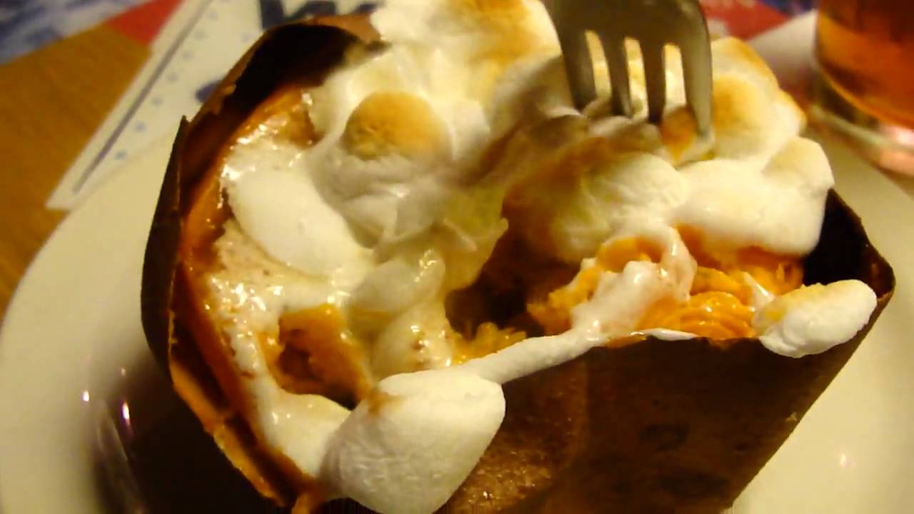 Loaded Sweet Potato at Texas Roadhouse YouTube