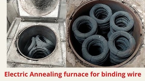 binding wire making machine 12 to 18 gauge with elecric Anneling furnace