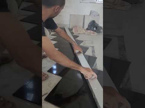 قص وتركيب جنب درج دائري