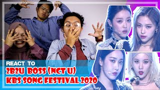 React To Special Stage 2B2U Sinb Gfriend, Eunbi Izone, Ryujin Itzy, Yooa - Bossoriginal Nct U