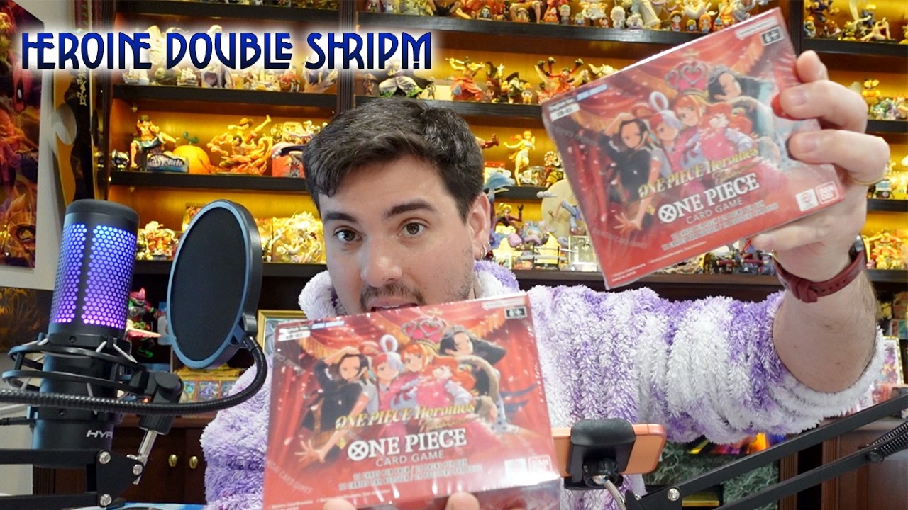 Распаковка двух бустеров Heroine's Edition - карточная игра One Piece
