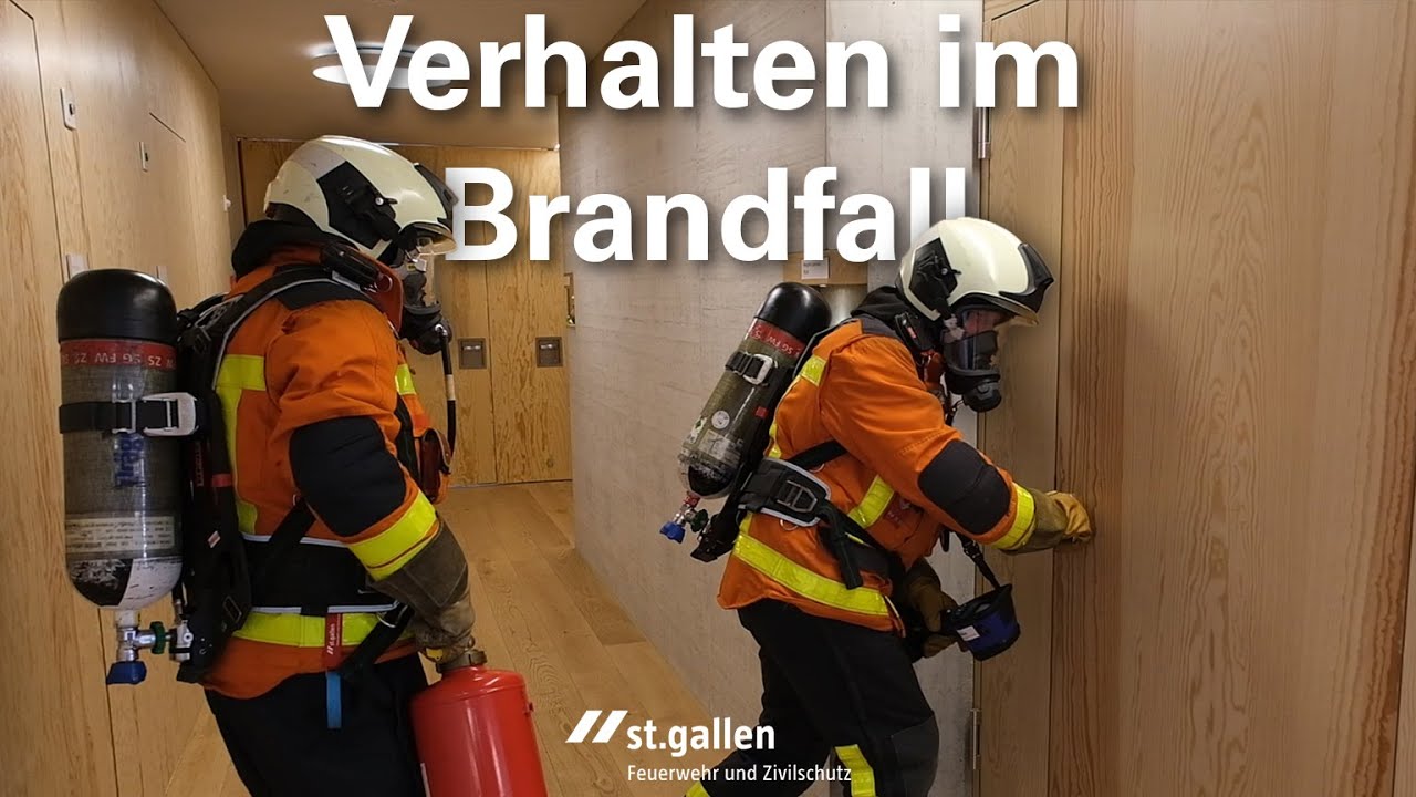 Verhalten im Brandfall