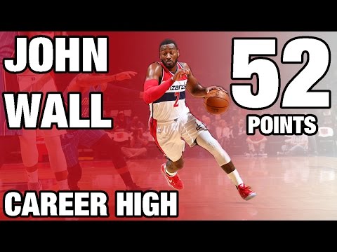 John Wall Scores Career High 52 | 12.06.16