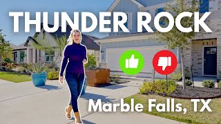 Thunder Rock Marble Falls TX: Affordable New Homes Tour