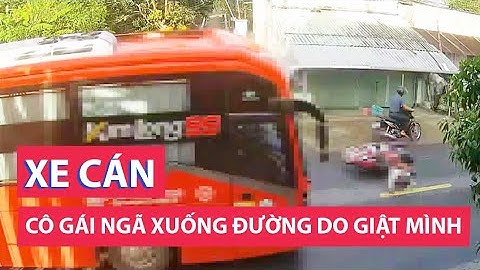 Giật mình vì gặp xe chạy ngược chiều, cô gái trẻ ngã ra đường, bị xe khách cán chết