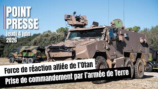 Focus du 04/06 | Force de réaction alliée de l’Otan : prise de commandement par l’armée de Terre
