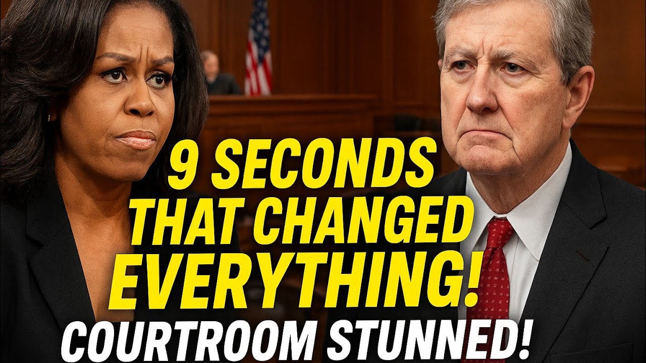 "Michelle Obama vs Senator John Kennedy – 9 Seconds That Shook America!"