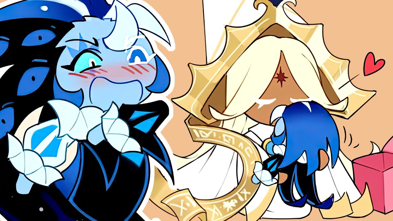 Unexpected Reaction 😂┃Pure Vanilla x Shadow Milk (ShadowVanilla)┃Cookie Run Kingdom Comic Dub