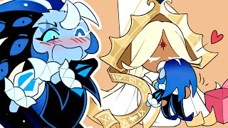 Unexpected Reaction 😂┃Pure Vanilla x Shadow Milk (ShadowVanilla)┃Cookie Run Kingdom Comic Dub