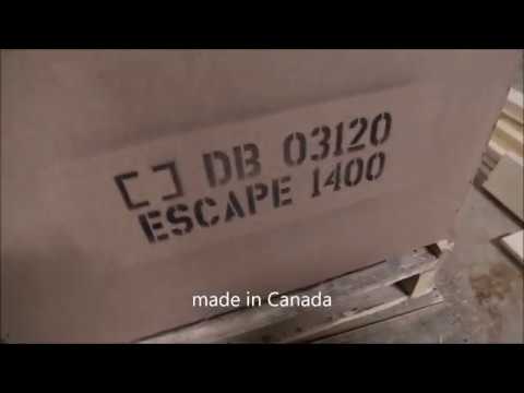 Escape 1400 I 29 in EPA Certified Wood Unboxing - YouTube