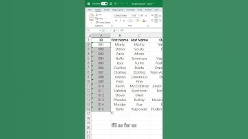 Microsoft Excel Autofill Shortcut: Double-click to fill cells faster