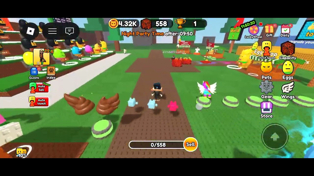 Vomit game for my small sister for game