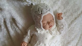 картинка: Чепчик для новорожденной малышки