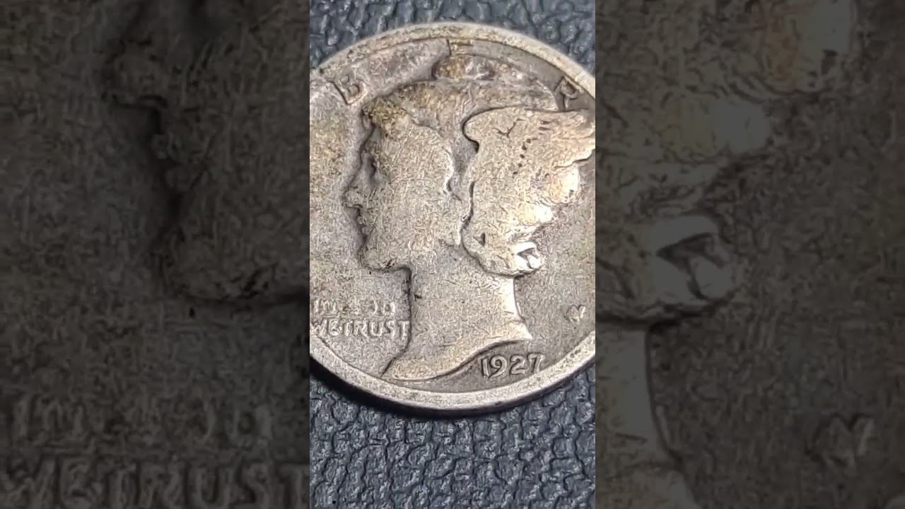 1927 Silver Mercury Dime
