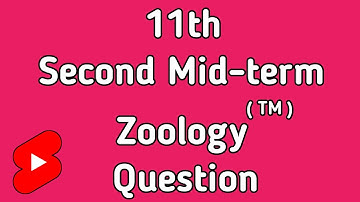 11th Zoology Second Mid-term Exam Question Paper Tamil Medium @padikarapasanga9453