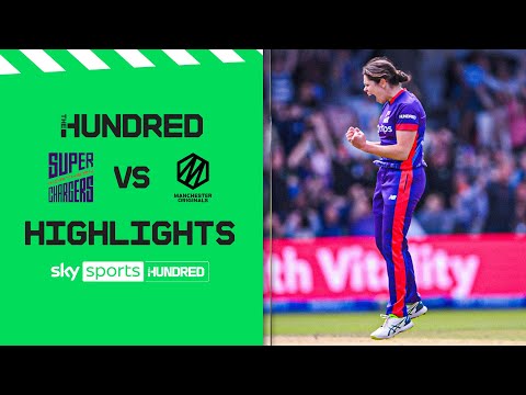 Superchargers leave it LATE 😰 | Northern Superchargers vs Manchester Originals | Hundred Highlights