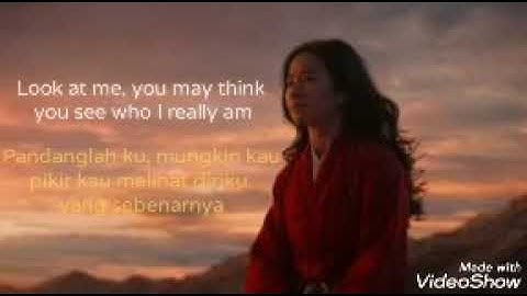 Thumbnail of Reflection (from mulan 2020) - Christina Aguilera | Lirik dan terjemahan