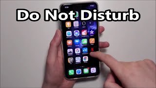 Do Not Disturb How to Turn On or Off iPhone 11