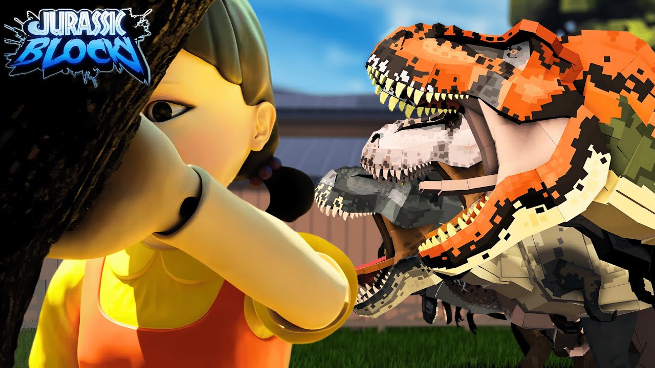 DESAFIO DA BATATINHA FRITA 1,2,3 NO JURASSIC BLOCKY! ROUND 6 DE DINOSSAUROS!! | ROBLOX