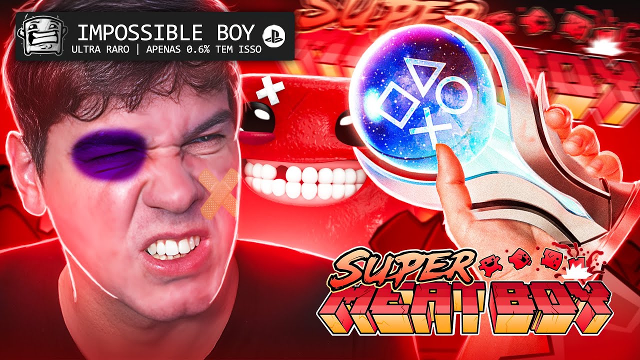 Essa Platina demorou 7253 TENTATIVAS - Super Meat Boy