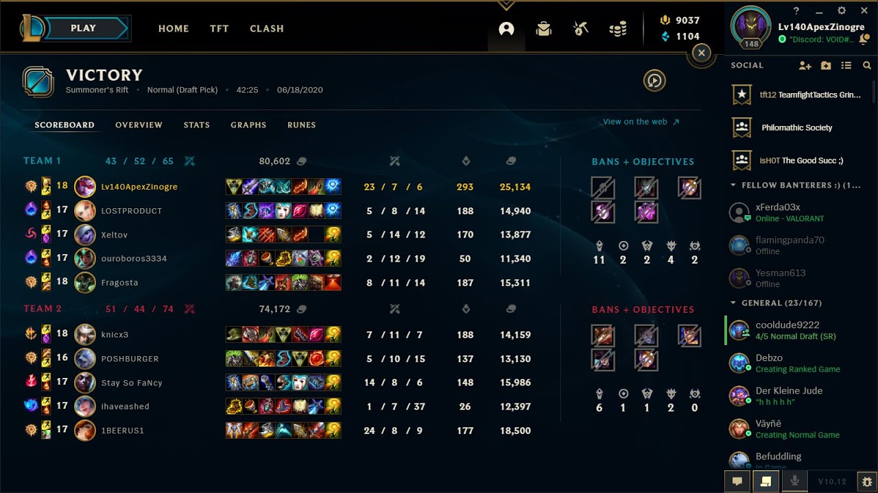 [LoL] Vayne Top [6.18.2020]